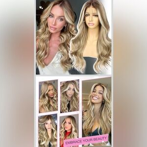 Glamorous Ash Blonde Hair Extensions